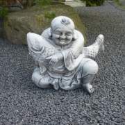 Buddha mit Koi