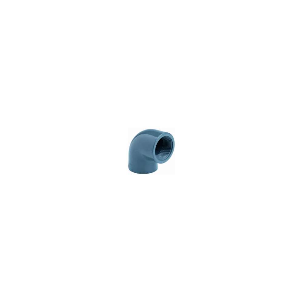 PVC Winkel 90° DN 32 Mm X 1 Zoll – Mit Klebemuffe Und Außengewinde, Druck Bis 10 Bar