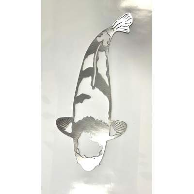 Deko Koi Edelstahl Shiro