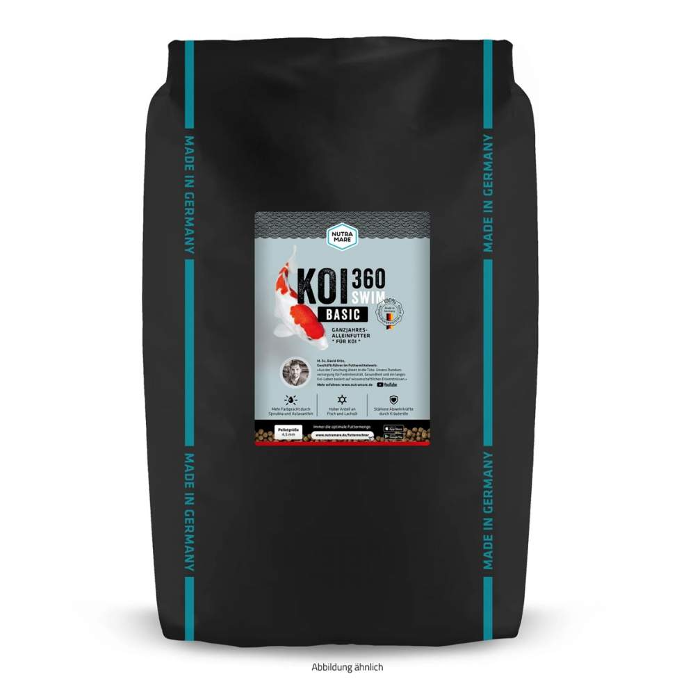 Premium Koifutter Medicarp – 10 Kg, Pelletgröße 4 Mm, Für Gesundheit Und Farbintensität