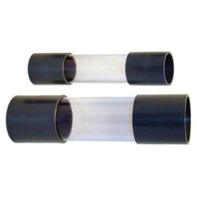 Sichtglas mit Klebemuffe 63