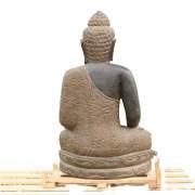 Buddha 100 cm - Hand auf Knie
