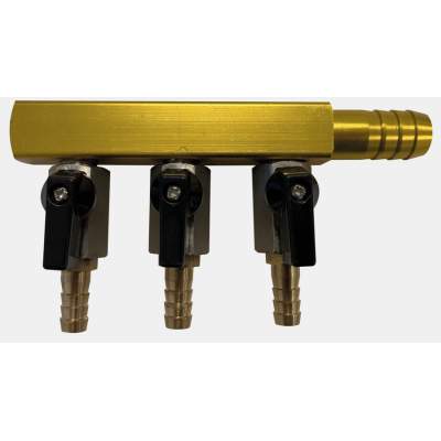 Verteiler 8mm, 3 Ausgänge