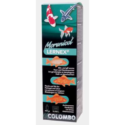 Morenicol Lernex 400 g für 10 m³ Koi Medizin für Haut u.Kiemenwürmer