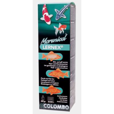 Morenicol Lernex 800 g für 20 m³ Koi Medizin für Haut u.Kiemenwürmer